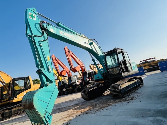 คุณภาพ  Original Used Kobelco SK210LC-8 Hydraulic Crawer Excavator 21 Tons Secondhand Digger โรงงาน