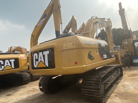 320D ไฮดรอลิกตีนตะขาบประเภทใช้ Cat Excavator เครื่องจักรก่อสร้าง 20Ton