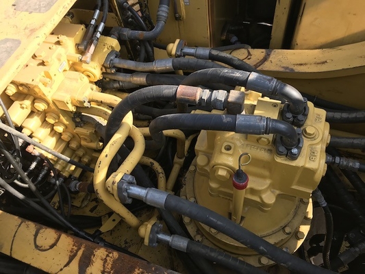 PC360-7 รถขุดตีนตะขาบไฮดรอลิกใช้ Komatsu รถขุดพร้อมถังขนาด 16m3