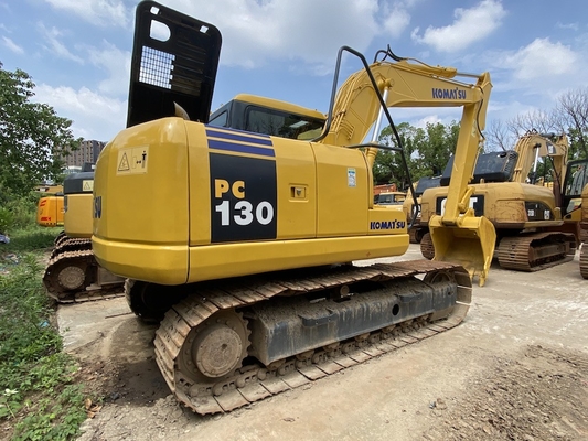 รถขุดตีนตะขาบรถขุดตีนตะขาบ Komatsu PC130-7 พร้อมถังขนาด 0.53m3