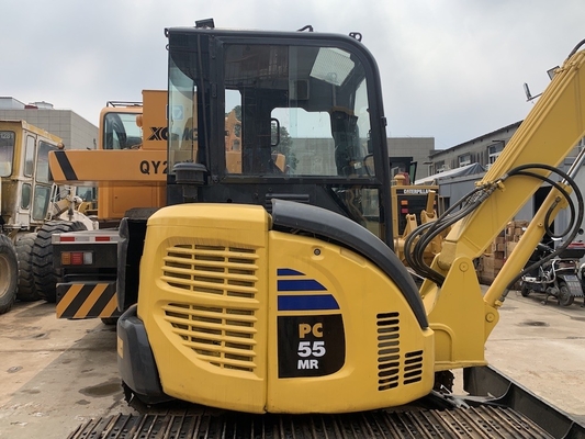 5160KG3 รถขุดตีนตะขาบไฮดรอลิกมือสอง Komatsu รถขุด 5 ตัน PC55MR-2