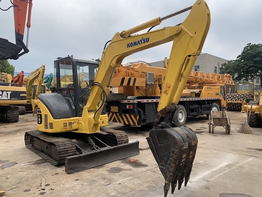 5160KG3 รถขุดตีนตะขาบไฮดรอลิกมือสอง Komatsu รถขุด 5 ตัน PC55MR-2
