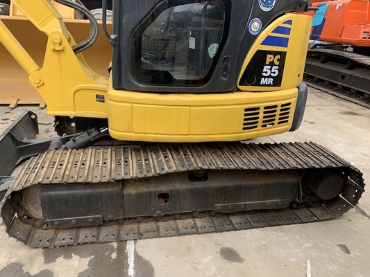 5160KG3 รถขุดตีนตะขาบไฮดรอลิกมือสอง Komatsu รถขุด 5 ตัน PC55MR-2