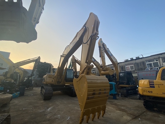 30t มือสอง CAT 330CL รถขุดตีนตะขาบไฮดรอลิก 1.7m3 ถัง 35108kg