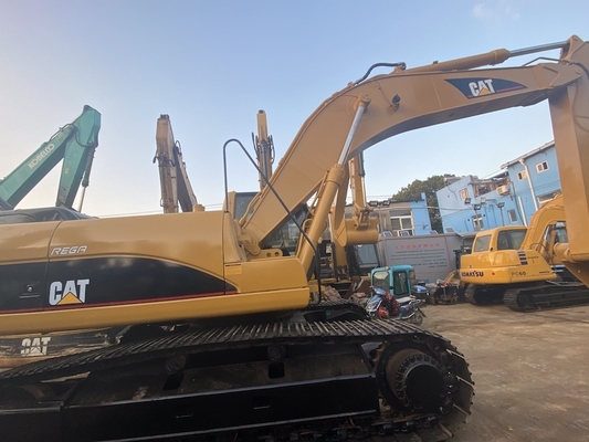 30t มือสอง CAT 330CL รถขุดตีนตะขาบไฮดรอลิก 1.7m3 ถัง 35108kg