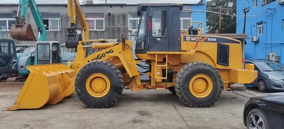 Used Liugong wheel loader CLG856 with working weight 16800K