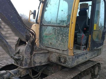 มินิใช้ Volvo Excavator EC55 0.14cbm ความจุถังด้วยทอร์โบเดิม