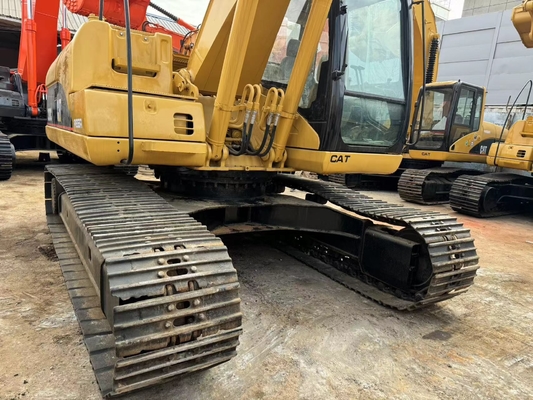 มือสอง CAT Caterpillar 320C เครื่องขุดไฮดรอลิก ครอลเลอร์ เครื่องก่อสร้าง 20 ตัน