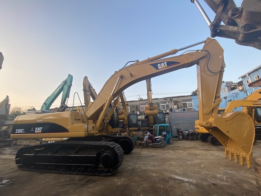 เครื่องขุดแท้ของญี่ปุ่น Cat 330C มือสอง เครื่องขุดรถยนต์ Caterpillar มือสอง 30 ตัน