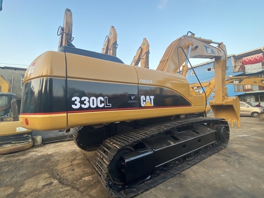 เครื่องขุดแท้ของญี่ปุ่น Cat 330C มือสอง เครื่องขุดรถยนต์ Caterpillar มือสอง 30 ตัน