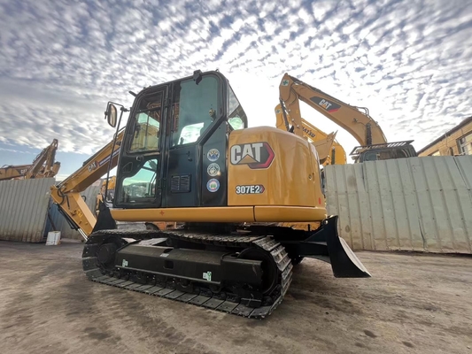 เครื่องขุดแท้ของญี่ปุ่น Cat 307E มือสอง เครื่องขุดรถยนต์ Caterpillar มือสอง 7 ตัน