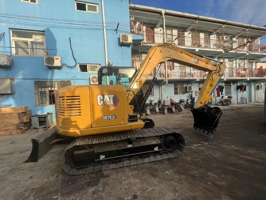 เครื่องขุดแท้ของญี่ปุ่น Cat 307E มือสอง เครื่องขุดรถยนต์ Caterpillar มือสอง 7 ตัน