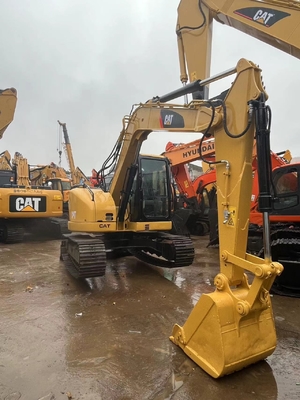 เครื่องขุดแท้ของญี่ปุ่น Cat 308D มือสอง เครื่องขุดรถยนต์ Caterpillar มือสอง 8 ตัน