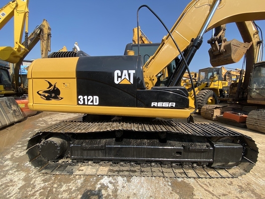 แท้ญี่ปุ่น Cat 312D มือสอง เครื่องขุดไฮดรอลิก ครอลเลอร์, Caterpillar ใช้รถขุด 12 ตัน