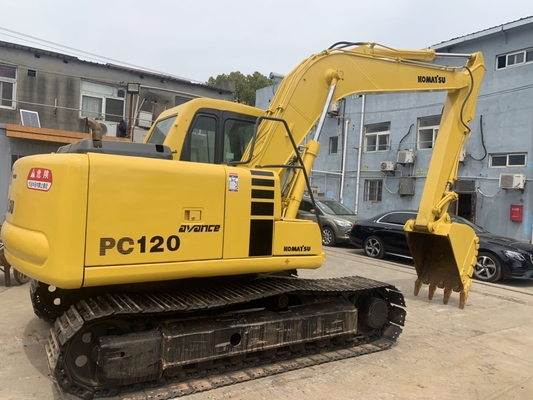12 ตัน ของแท้ของญี่ปุ่น ใช้ Komatsu PC120-6 เครื่องขุด Crawler ขาย