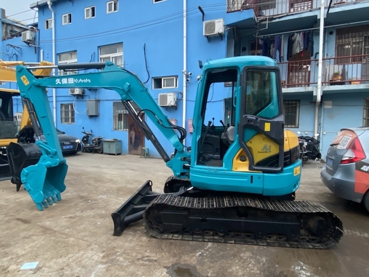 เครื่องขุดคราเบอร์ Kubota KX155 ของญี่ปุ่นเดิม 5 ตัน พร้อมพลังงานเครื่อง 29.9KW และความจุของถัง 0.16 m3
