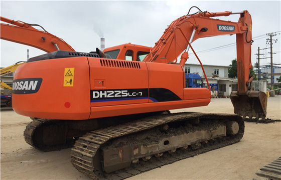 22 ตัน ของเดิมใช้ Doosan DH225 เครื่องขุด Crawler ด้วย 0.39-1.49 m3 ความจุถัง