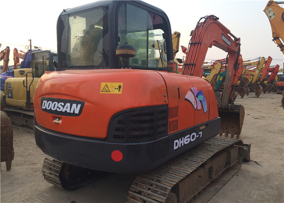 6 ตัน ของเดิมใช้ Doosan DH60-7 เครื่องขุดคลานด้วยความจุ 0.09-0.2 m3