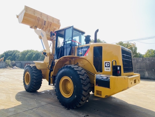 เครื่องบรรทุกล้อ CAT 966H มือสอง เครื่องบรรทุกถัง 3.4-4.2 m3