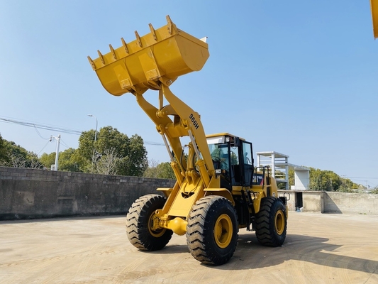 เครื่องบรรทุกล้อ CAT 966H มือสอง เครื่องบรรทุกถัง 3.4-4.2 m3