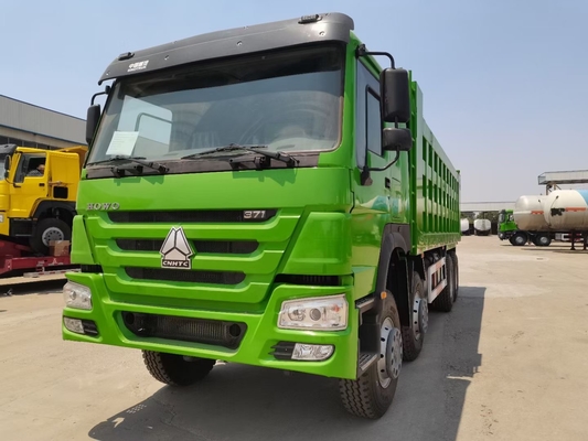 รถขนของมือสอง Sinotruk Howo 371hp 6x4 8x4 Tipper สําหรับขาย