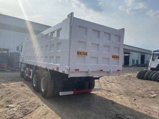 ใช้ SHACMAN F3000 8X4 6X4 รถบรรทุกหนัก 12 ยาง 400HP ดัมเปอร์