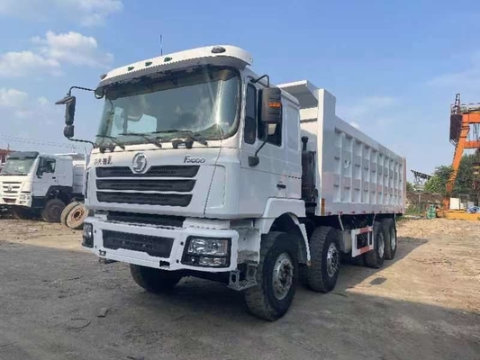 ใช้ SHACMAN F3000 8X4 6X4 รถบรรทุกหนัก 12 ยาง 400HP ดัมเปอร์