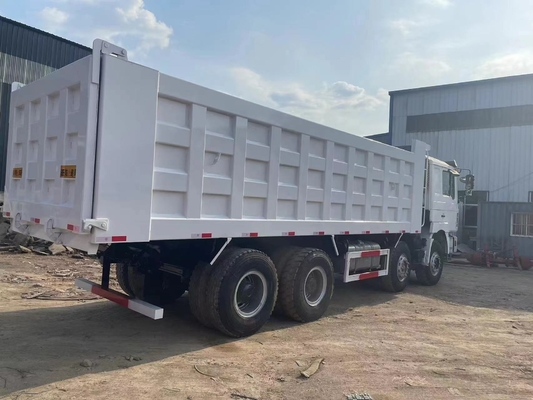 ใช้ SHACMAN F3000 8X4 6X4 รถบรรทุกหนัก 12 ยาง 400HP ดัมเปอร์