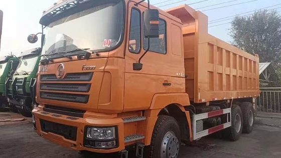 ใช้ SHACMAN F3000 8X4 6X4 รถบรรทุกหนัก 12 ยาง 400HP ดัมเปอร์