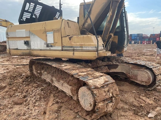 เครื่องขุดแท้ของญี่ปุ่น Cat 320b มือสอง เครื่องขุดรถยนต์ Caterpillar มือสอง 20 ตัน