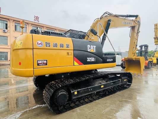 มือสอง CAT Caterpillar 325D เครื่องขุดแบบไฮดรอลิก 25 ตัน เครื่องขุดสวยมือสอง