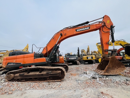 42 ตัน ของแท้ใช้ Doosan DX420LC-9C เครื่องขุด Crawler ด้วยความจุถัง 2 m3 เครื่องขุดมือสอง