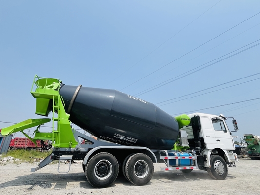 มือสอง SHACMAN F3000 รถบรรทุกผสมคอนกรีต 6x4 รถบรรทุกผสมคอนกรีตมือสอง