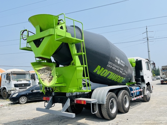 มือสอง SHACMAN F3000 รถบรรทุกผสมคอนกรีต 6x4 รถบรรทุกผสมคอนกรีตมือสอง