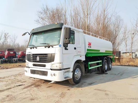 20 m3 มือสอง SINOTRUK HOWO 6x4 รถบรรทุกน้ํากระจาย