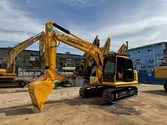 13 ตัน ของแท้ของญี่ปุ่น มือสอง Komatsu PC130-7 เครื่องขุดคราว์เลอร์