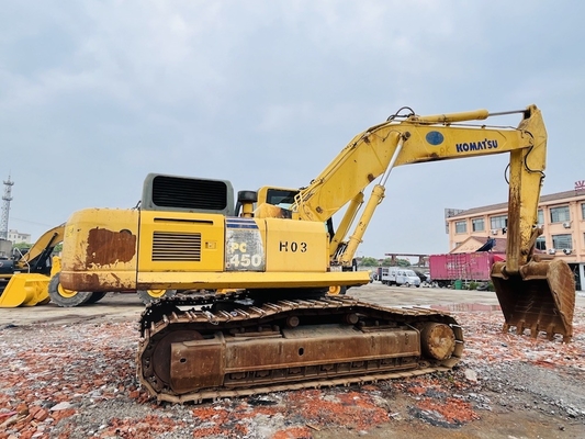 45 ตัน ของแท้ของญี่ปุ่น มือสอง Komatsu PC450-8 รุ่นขุดขี่