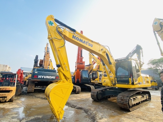 20 ตัน ของแท้ของญี่ปุ่น มือสอง Komatsu PC200-8 เครื่องขุด Crawler ใช้ในขาย