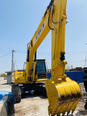 22 ตัน ของแท้ของญี่ปุ่น มือสอง Komatsu PC220-7 เครื่องขุด Crawler ใช้ในขาย