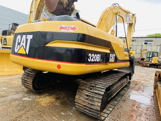เครื่องขุดแท้ของญี่ปุ่น Cat 320b มือสอง เครื่องขุดรถยนต์ Caterpillar มือสอง 20 ตัน