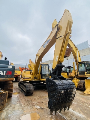 เครื่องขุดแท้ของญี่ปุ่น Cat 320b มือสอง เครื่องขุดรถยนต์ Caterpillar มือสอง 20 ตัน