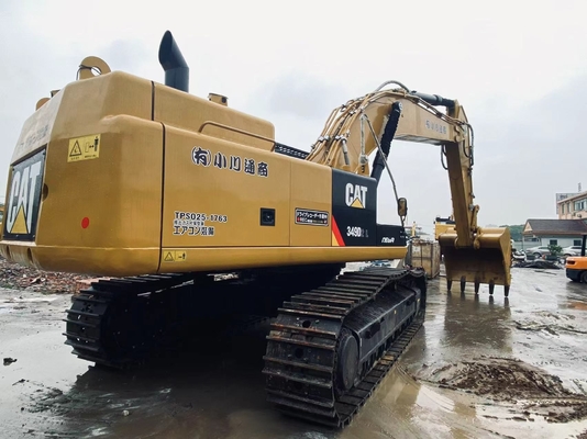 เครื่องขุดแท้ของญี่ปุ่น Cat 349D มือสอง เครื่องขุดรถยนต์ Caterpillar มือสอง 49 ตัน