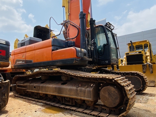 49 ตัน ของแท้ใช้ Doosan DX490LC-9C เครื่องขุด Crawler มือสอง