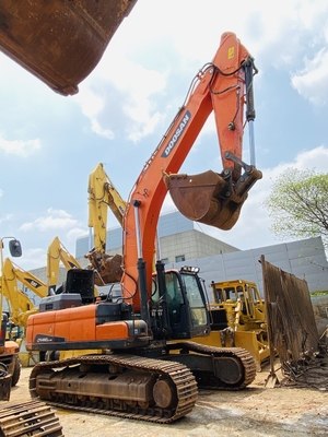 49 ตัน ของแท้ใช้ Doosan DX490LC-9C เครื่องขุด Crawler มือสอง