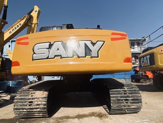 21 ตัน ใช้ Sany SY215C เครื่องขุดน้ํามือสอง เครื่องขุดน้ําหนัก 1.1 M3