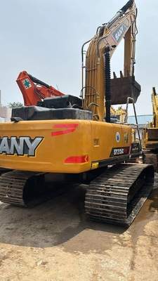 21 ตัน ใช้ Sany SY215C เครื่องขุดน้ํามือสอง เครื่องขุดน้ําหนัก 1.1 M3