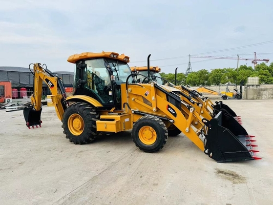 ใช้ CAT Caterpillar 420F Backhoe Loader เครื่องไฮดรอลิก มือสอง CAT Backhoe Excavator