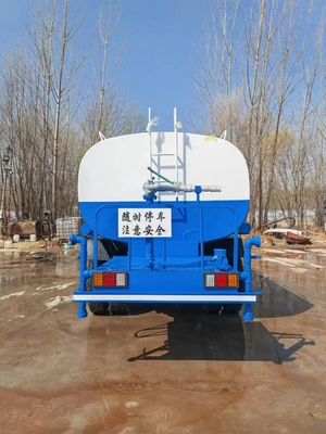 15CBM 185hp มือสอง คินแลนด์ ดงเฟง Sprinkler ถังน้ํา รถบรรทุกถังน้ํามือสอง สําหรับขาย