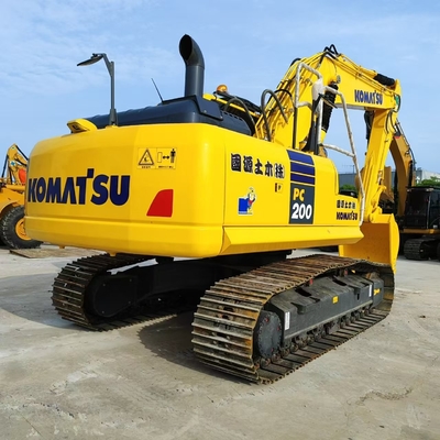 20 ตัน ของแท้ญี่ปุ่น ใช้ Komatsu PC200-8 เครื่องขุดไฮดรอลิก Crawler