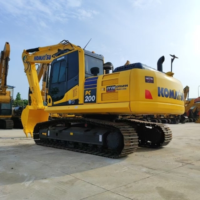 20 ตัน ของแท้ญี่ปุ่น ใช้ Komatsu PC200-8 เครื่องขุดไฮดรอลิก Crawler